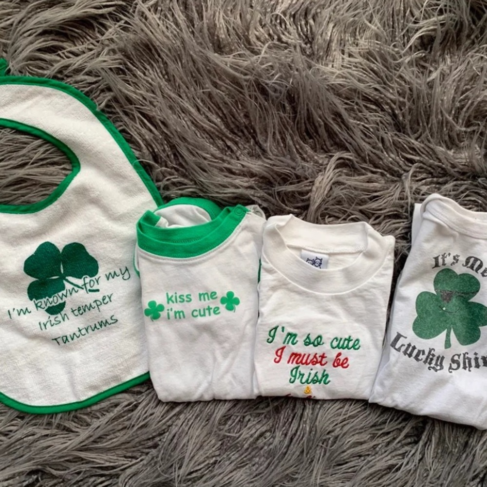 Irish Theme Baby Shirts